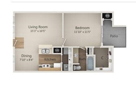 2809 W William Cannon Drive, #I107, Austin, TX 78745 50% Off First 4 Months of Rent!