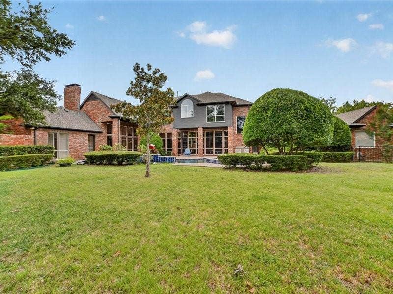 5201 Windjammer Road, Plano, TX 75093 .55 acre lot that widens out for family fun.