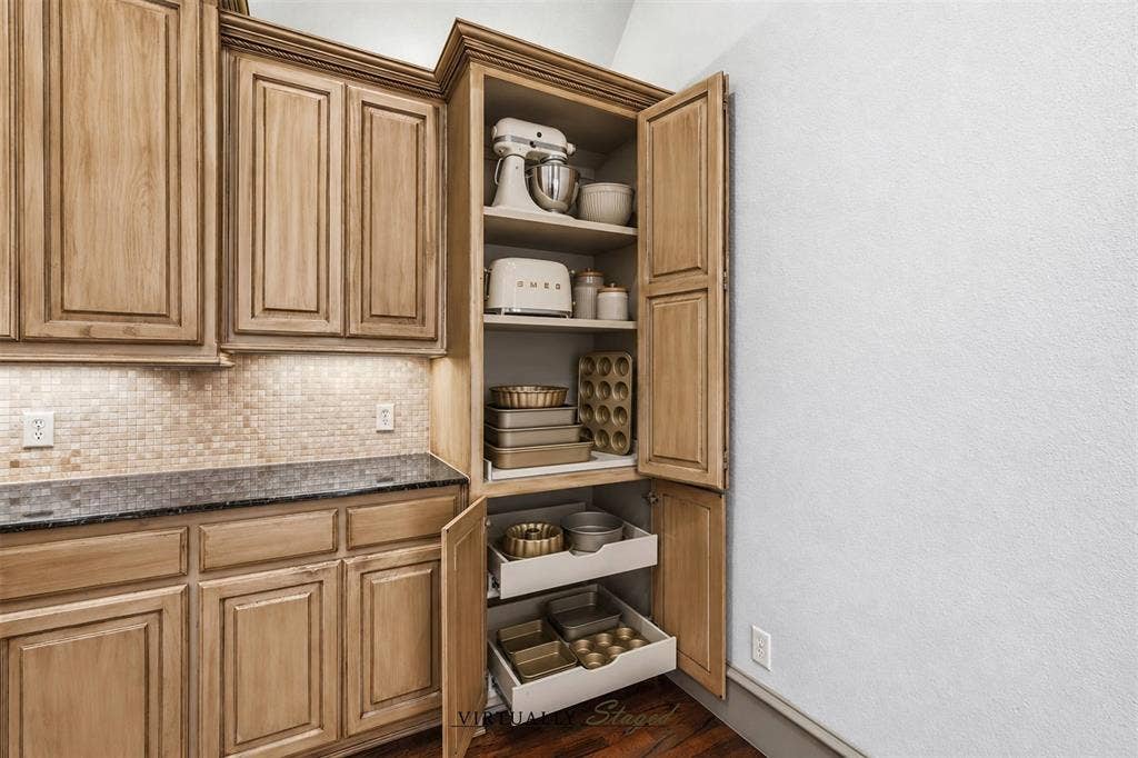 An Appliance Cabinet