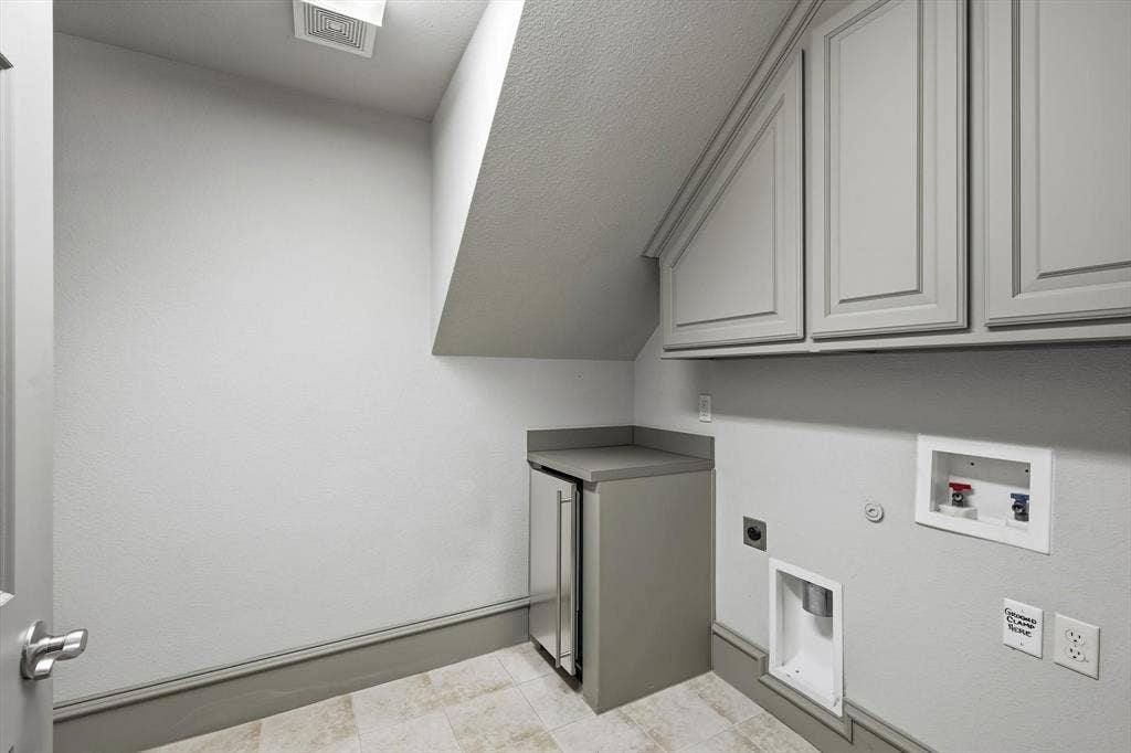 Walk-In laundry room just off the kitchen