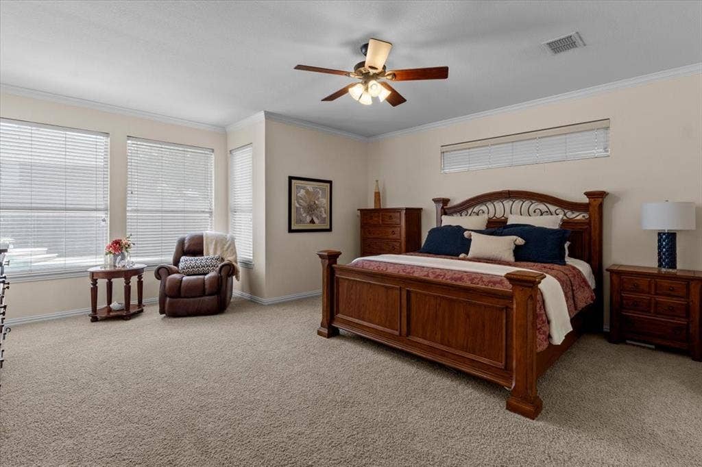 1502 Chase Oaks Drive, Keller, TX 76248 Incredibly spacious primary bedroom