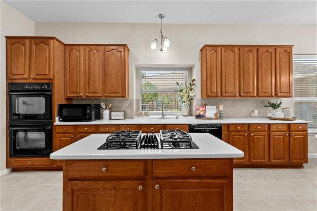1502 Chase Oaks Drive, Keller, TX 76248 Open concept kitchen with center island