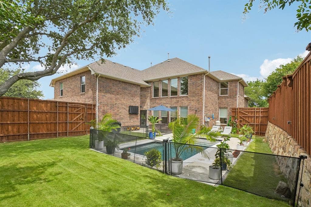 1380 Southern Pines Drive, Rockwall, TX 75087 Pool comes with security gate