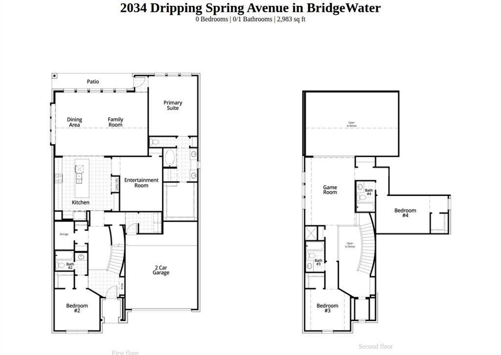 2034 Dripping Spring Avenue, Midlothian, TX 76065 2034 Dripping Spring Avenue, Midlothian, TX 76065