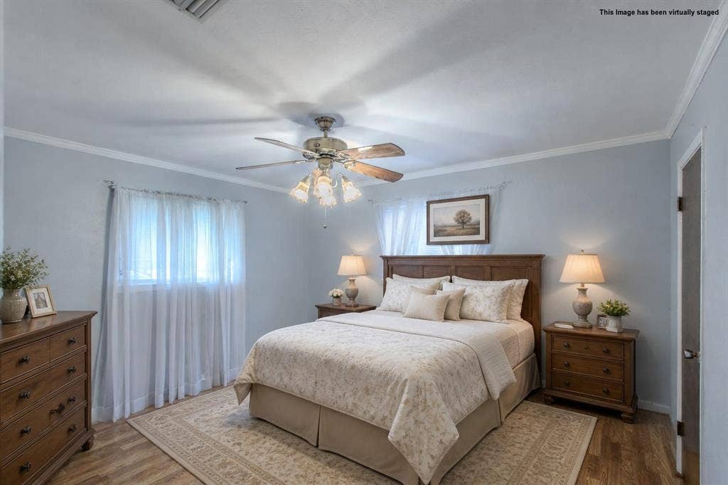 3029 Esters Court, Irving, TX 75062 Virtually staged - bedroom 2
