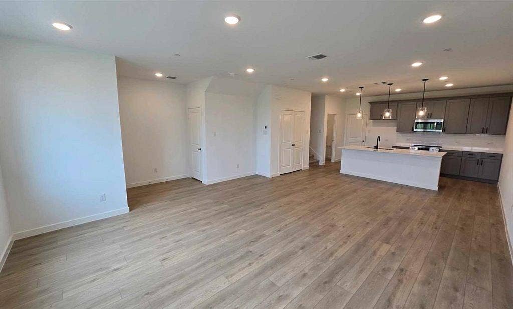 5728 Lakeview Drive, Watauga, TX 76148 Open Kitchen-Living-Dining Room Construction Progress featuring the Minimalist Collection