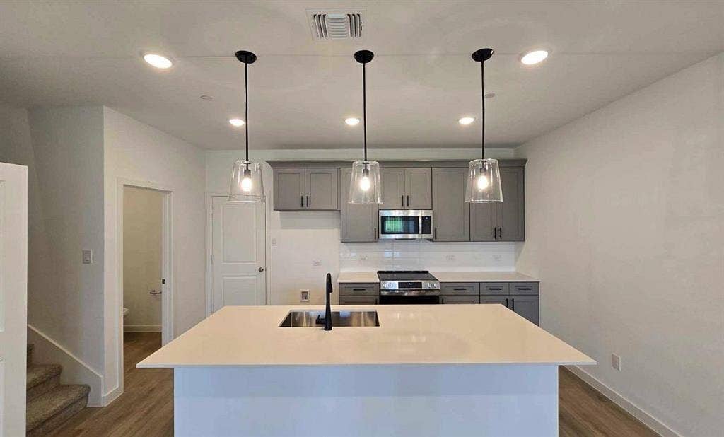 5728 Lakeview Drive, Watauga, TX 76148 Kitchen Construction Progress featuring the Minimalist Collection