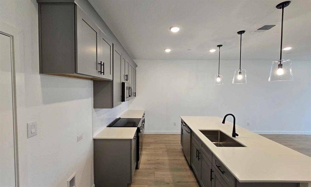 5728 Lakeview Drive, Watauga, TX 76148 Kitchen Construction Progress featuring the Minimalist Collection