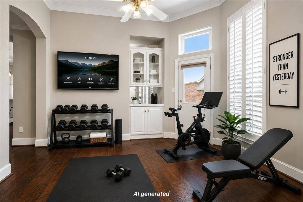 6708 Myrtle Beach Drive, Plano, TX 75093 Or, it could be a work-out room!