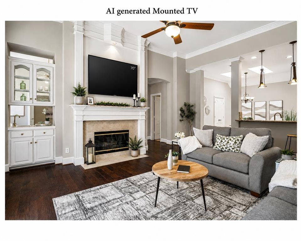 6708 Myrtle Beach Drive, Plano, TX 75093 Where do I put my TV? Mount it over the Fireplace!