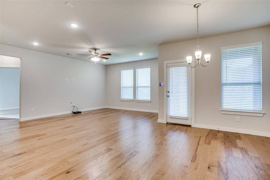 1432 Monarch Trail, Northlake, TX 76226 Dining is open to the living area