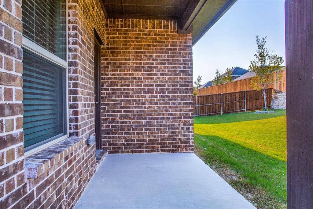 1432 Monarch Trail, Northlake, TX 76226 Enjoy relaxing evenings on this covered patio