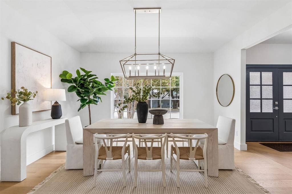 7124 Meadow Road, Dallas, TX 75230 Easy entertaining from the dining room to the kitchen