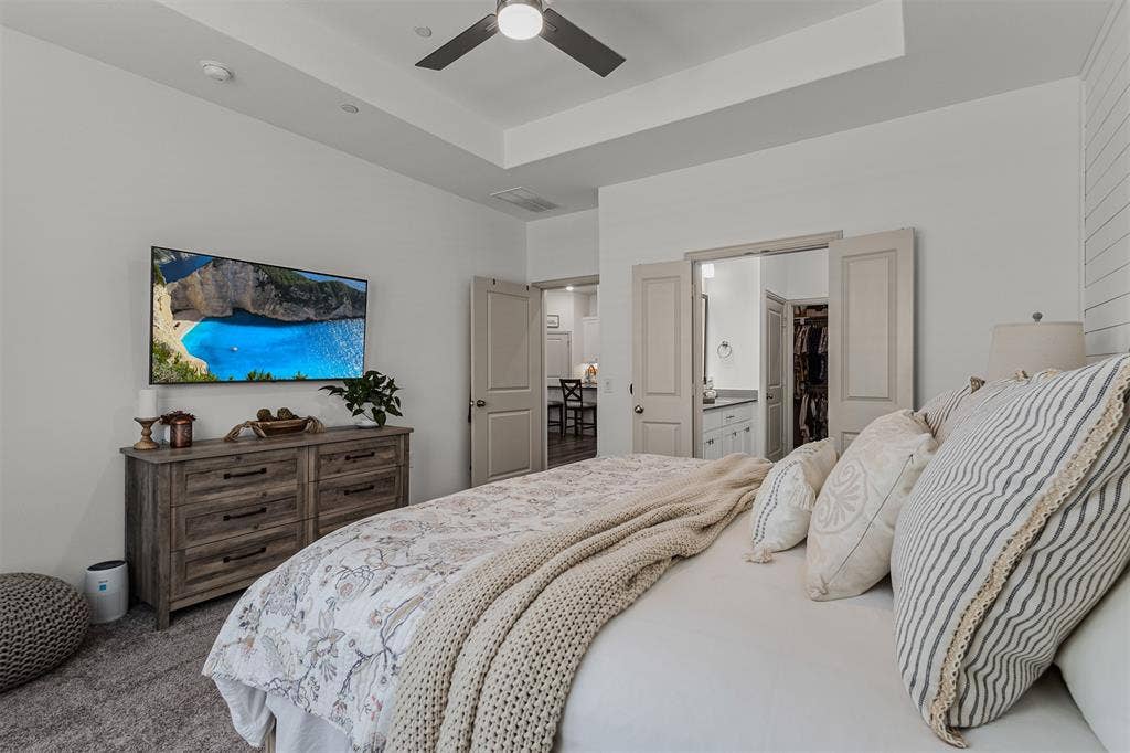 Primary bedroom of 1005 4th St, Argyle, TX in Harvest in Denton County, Texas