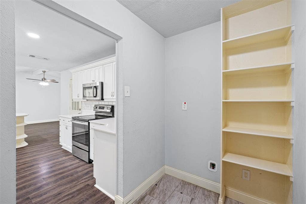1005 Keller Avenue, Benbrook, TX 76126 Pantry right off of the kitchen.