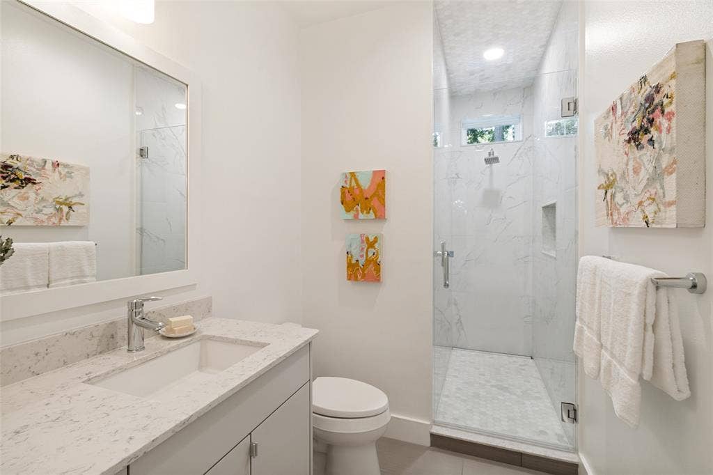 8820 Eustis Avenue, Dallas, TX 75218 Bathroom with brand new shower