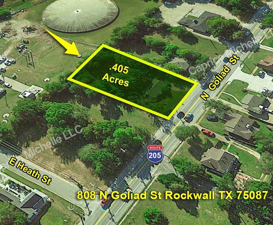 Property photo for 808 N Goliad Street, Rockwall, TX
