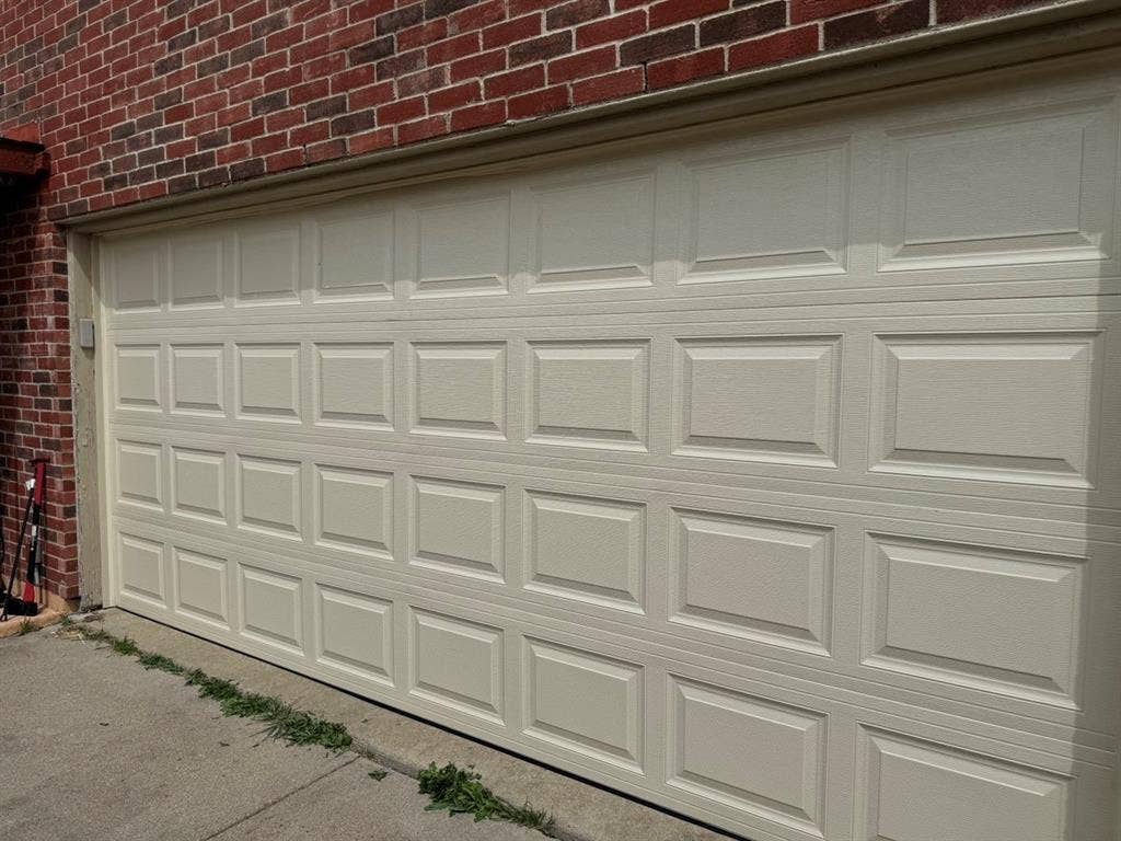 2 car garage located in the rear of property.