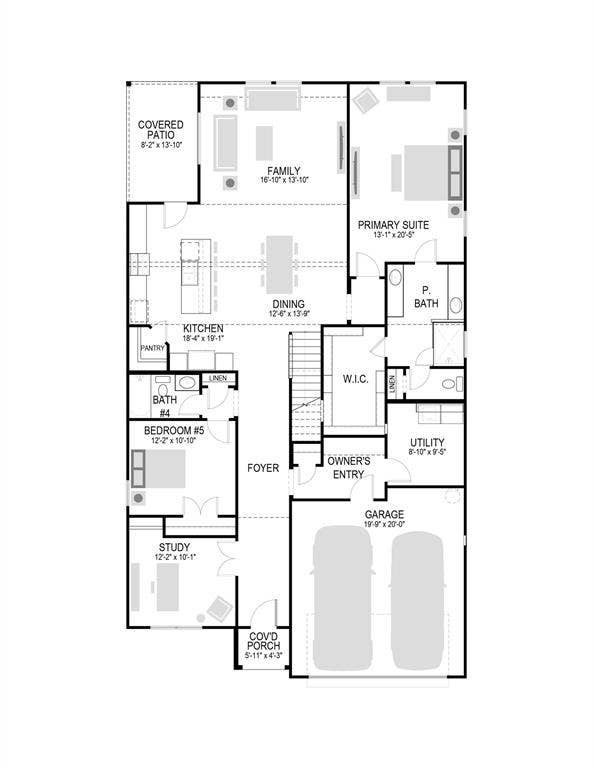 4016 Somerville Drive, Farmersville, TX 75442 First Floor