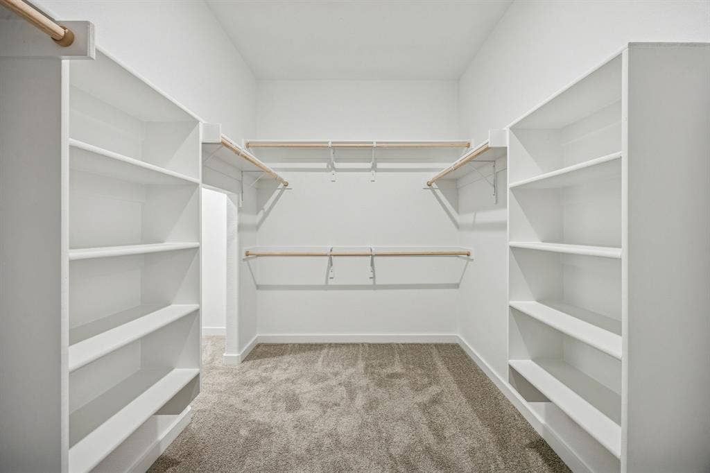 4016 Somerville Drive, Farmersville, TX 75442 Primary Closet in the Wimbledon home plan by Trophy Signature Homes – REPRESENTATIVE PHOTO