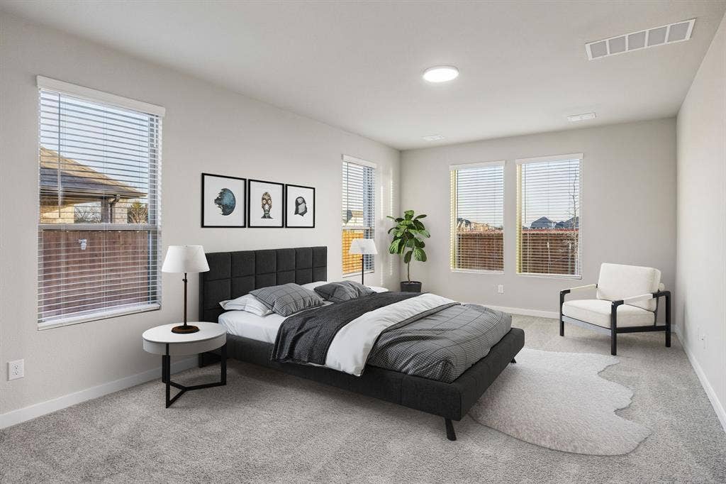 4016 Somerville Drive, Farmersville, TX 75442 Primary Suite in the Wimbledon home plan by Trophy Signature Homes – REPRESENTATIVE PHOTO