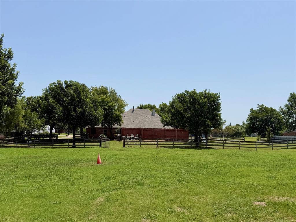 7830 Mavis Avenue, Waxahachie, TX 75167 view of back of home