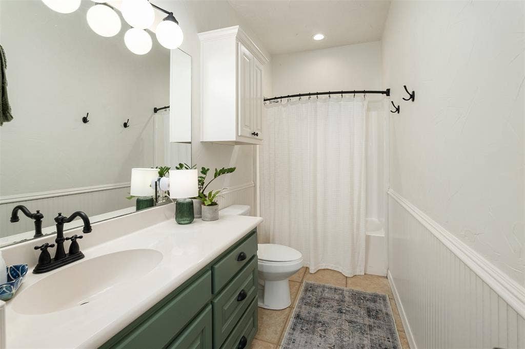 Hall bathroom