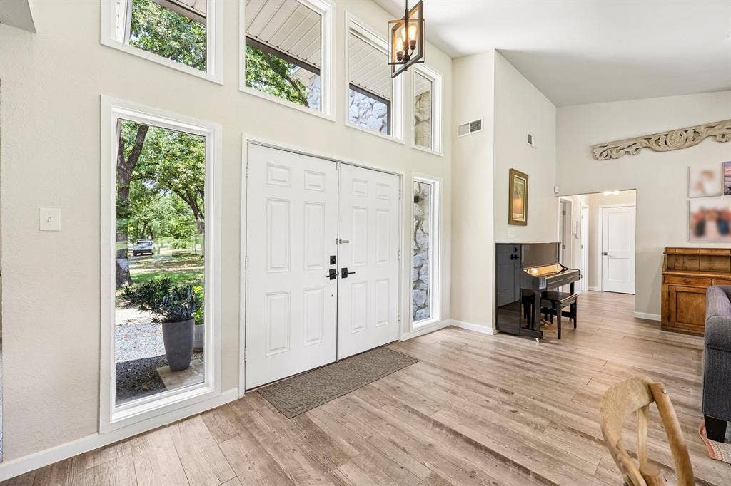 711 Bandit Trail, Keller, TX 76248 Double-door entry with sidelights and transom windows
