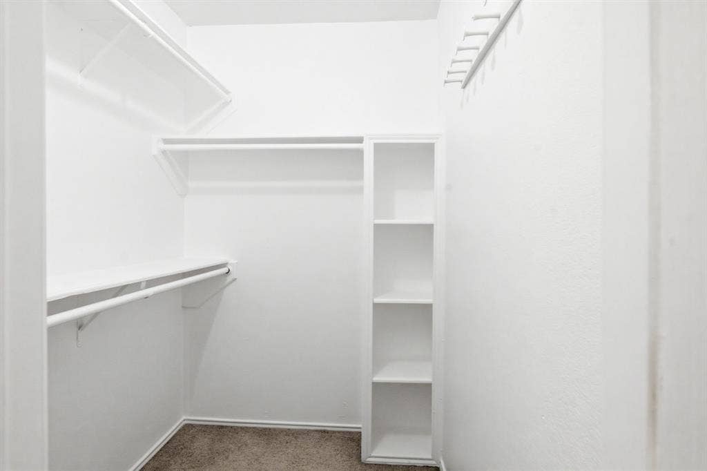 2502 Cranberry Lane, Euless, TX 76039 walk-in closet in primary bedroom