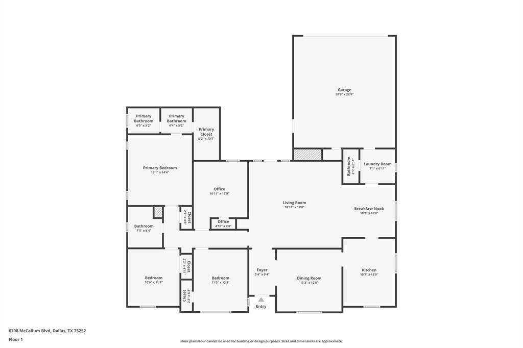 6708 McCallum Boulevard, Dallas, TX 75252 6708 McCallum Boulevard, Dallas, TX 75252