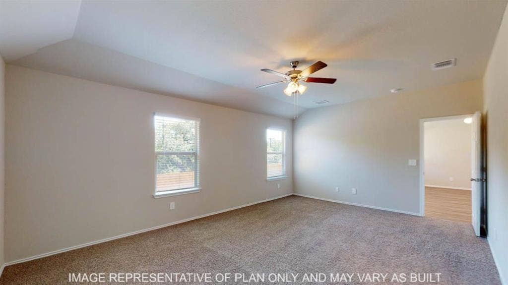 10317 Altair Drive, Waco, TX 76708 Spacious room featuring neutral carpeting and light-toned walls