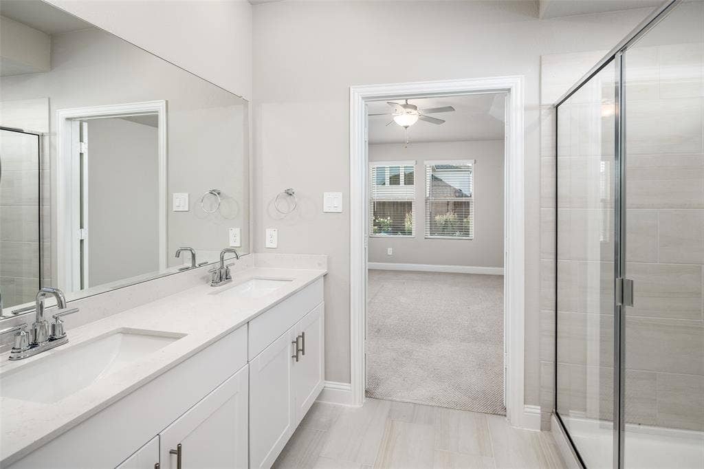 1113 Gardendale Hollow Lane, Anna, TX 75409 Primary Bathroom with dual sinks