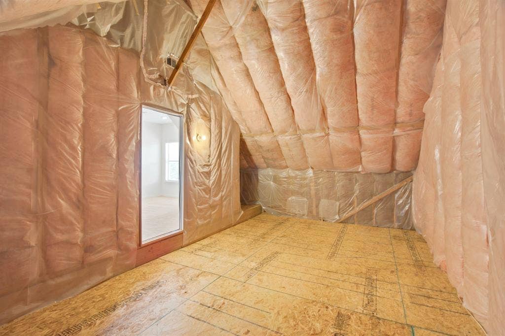 Insulated attic space