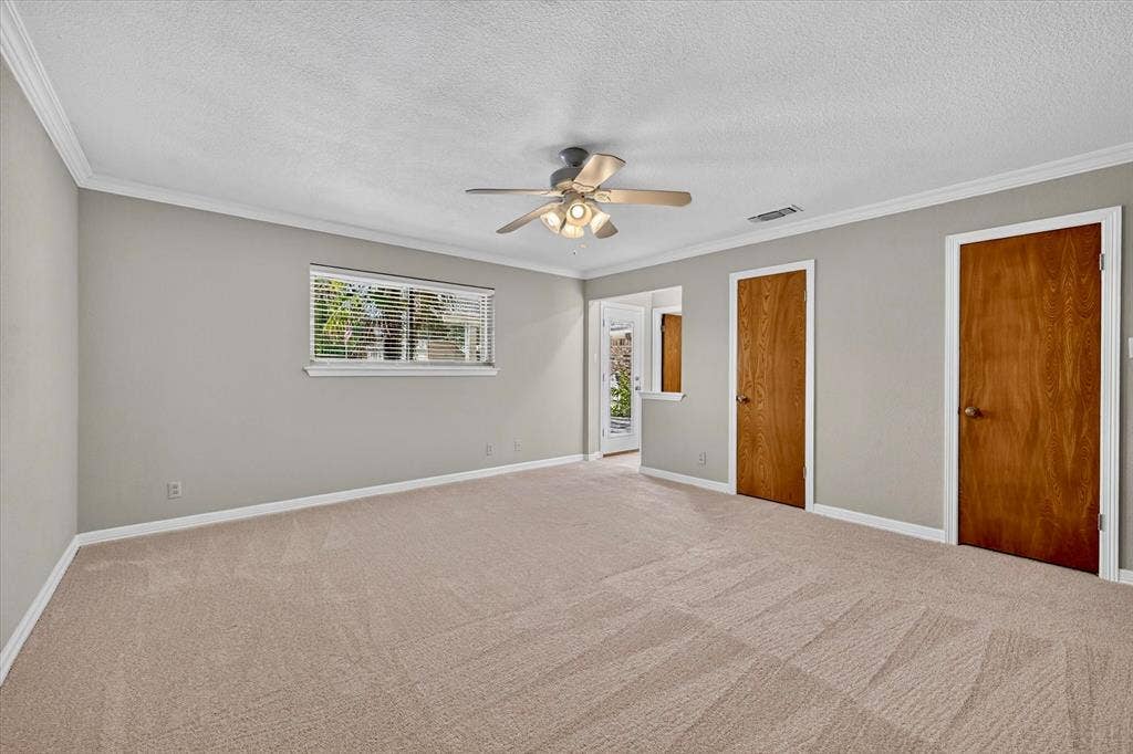 3310 Raintree Drive, Plano, TX 75074 Oversized primary bedroom offers plenty of space for a sitting area or reading nook
