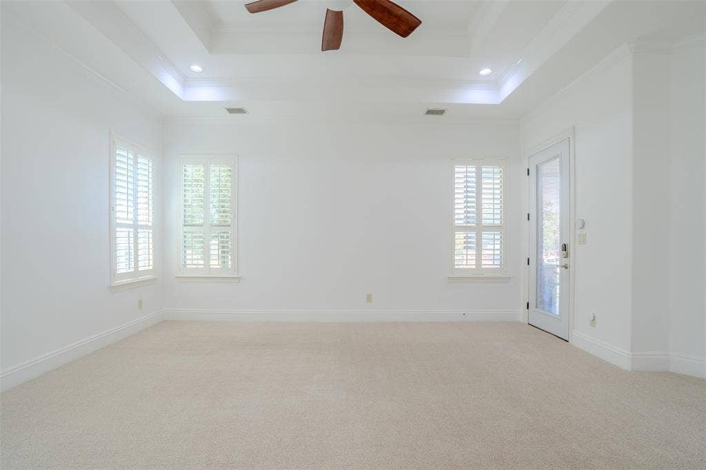 710 Corsica Court, Argyle, TX 76226 Primary bedroom with access to the patio