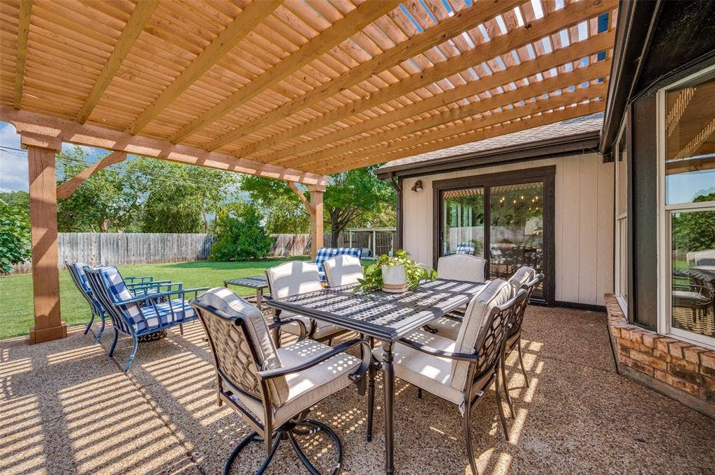 8420 Christie Drive, Frisco, TX 75033 Enjoy the views of a landscaped private backyard