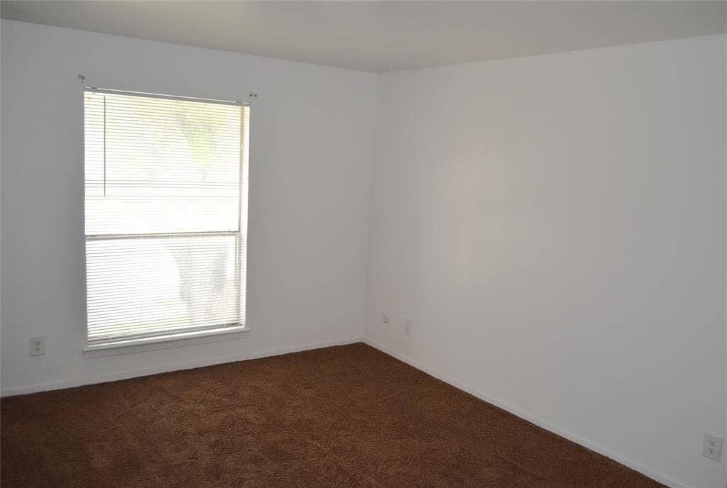 5500 Boca Raton Boulevard, #426, Fort Worth, TX 76112 Windowed room featuring white walls and brown carpet flooring