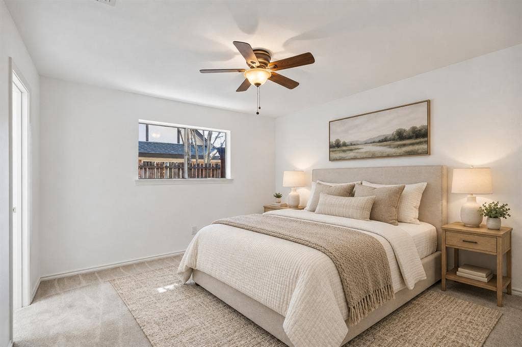 10014 Hickory Crossing, Dallas, TX 75243 Virtually staged bedroom