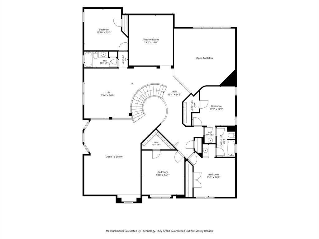 Floor Plan - second floor