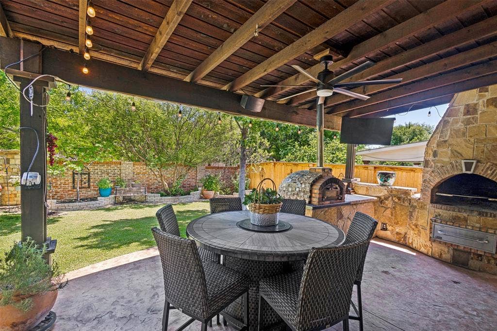 Patio (Pizza oven on the left does not convey)
