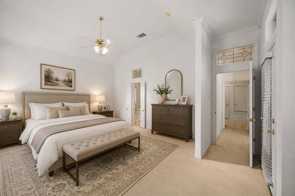 1013 Brook Arbor Drive, Mansfield, TX 76063 virtually staged primary suite