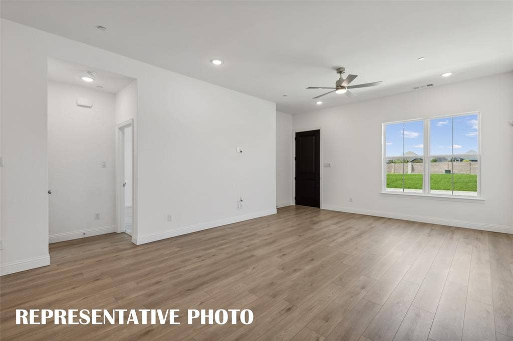 Welcome into your light and bright family room!  REPRESENTATIVE PHOTO