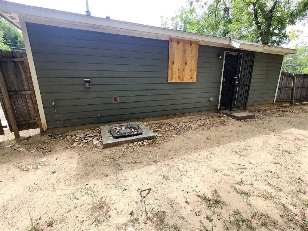 Back of home