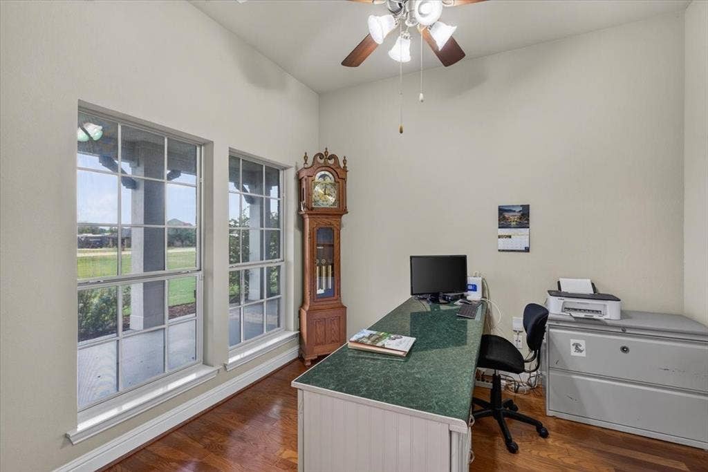 10165 Bantry Lane, Forney, TX 75126 Home office as you enter the home with views onto the front porch