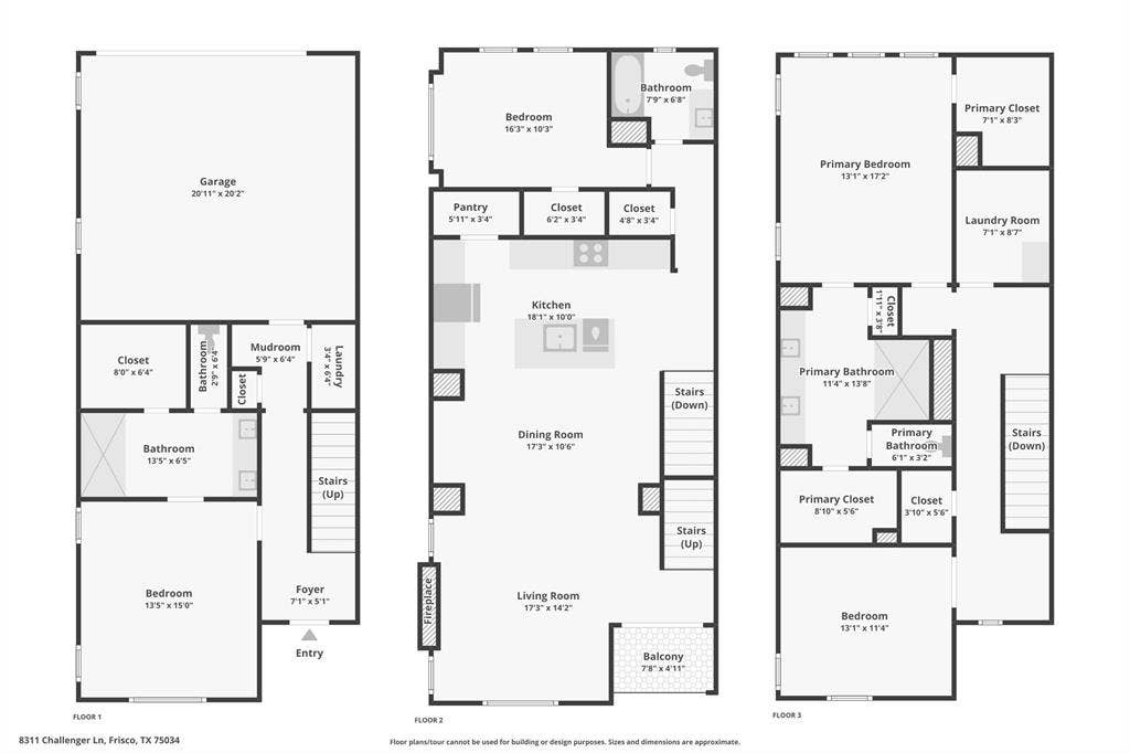 8311 Challenger Lane, Frisco, TX 75034 8311 Challenger Lane, Frisco, TX 75034