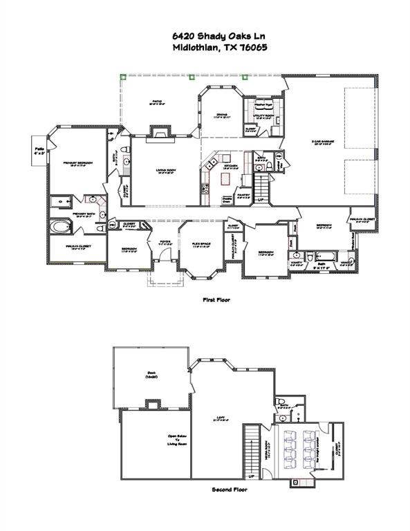 6420 Shady Oaks Lane, Midlothian, TX 76065 6420 Shady Oaks Lane, Midlothian, TX 76065