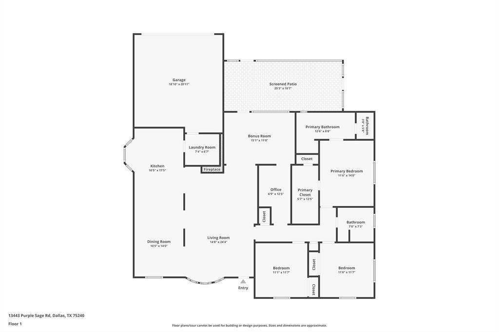 13443 Purple Sage Road, Dallas, TX 75240 13443 Purple Sage Road, Dallas, TX 75240