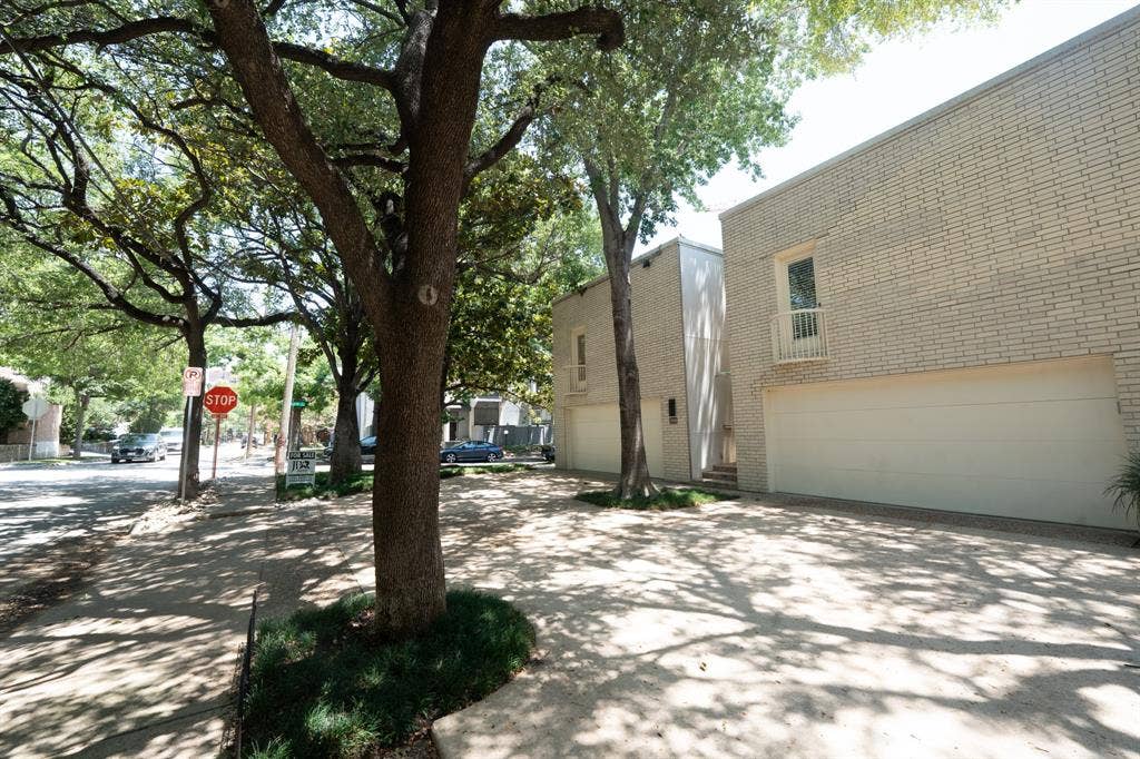 2818 Welborn Drive, #9, Dallas, TX 75219 End unit with nice sidewalks to get you to great entertainment