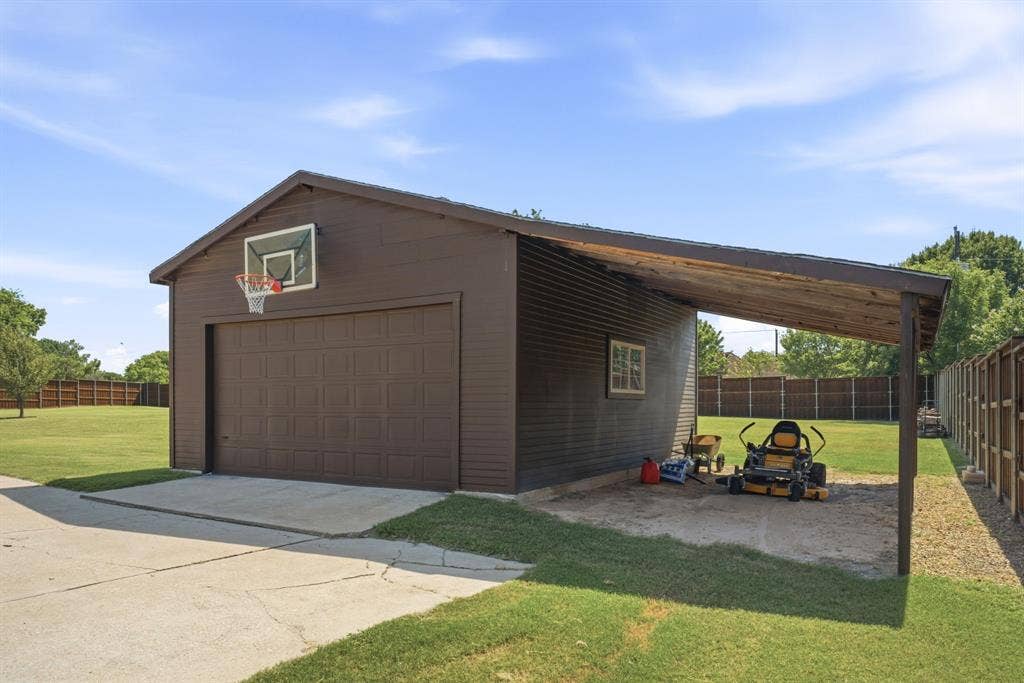220 Dale Drive, New Hope, TX 75071 Additional Over-Sized 2 Car Garage + Carport