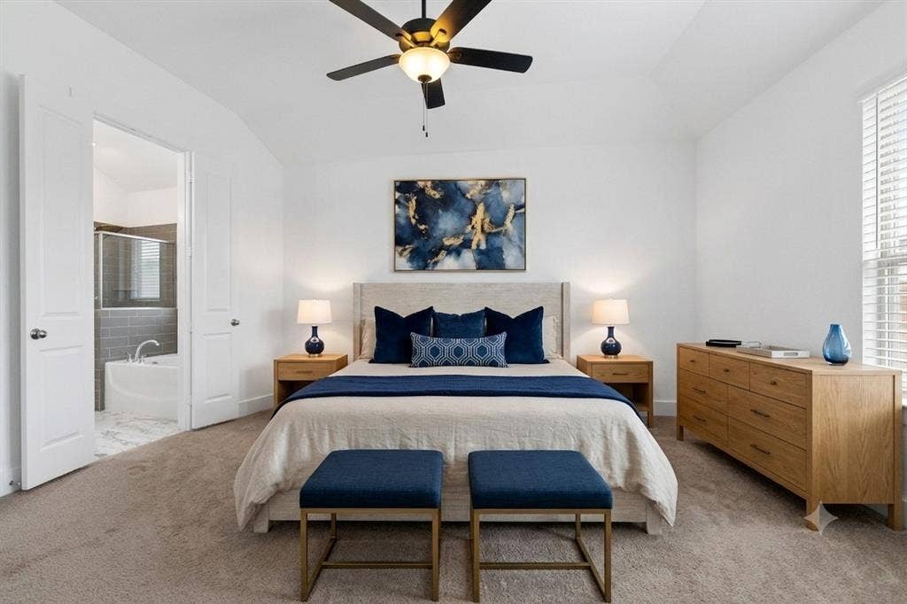 942 Lawless Lane, Fate, TX 75087 AI Generated Primary Bedroom